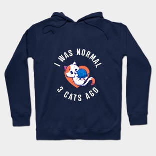 I Was Normal, 3 Cats Ago Hoodie